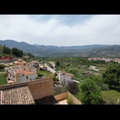 Blick vom Hügel mit der Ermita del Santo Cristo de Talará